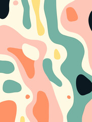 Beautiful Abstract pattern background. Good for fashion fabrics, children’s clothing, T-shirts, postcards, email header, wallpaper, banner, posters, events, covers, advertising, and more.