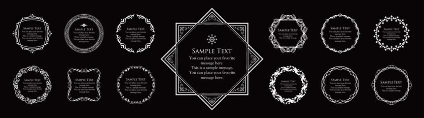 アンティークフレーム