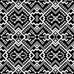 black and white seamless pattern
