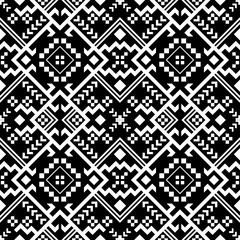 black and white seamless pattern