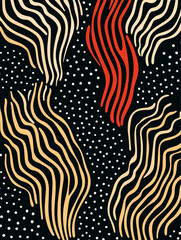 Abstract pattern background. Good for fashion fabrics, children’s clothing, T-shirts, postcards, email header, wallpaper, banner, posters, events, covers, advertising, and more.