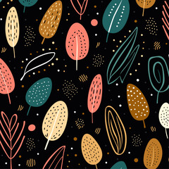 Colorful abstract pattern background. Good for fashion fabrics, children’s clothing, T-shirts, postcards, email header, wallpaper, banner, posters, events, covers, advertising, and more.