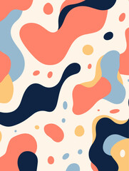 Colorful abstract pattern background. Good for fashion fabrics, children’s clothing, T-shirts, postcards, email header, wallpaper, banner, posters, events, covers, advertising, and more.