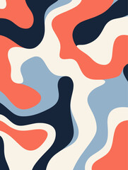 Colorful abstract pattern background. Good for fashion fabrics, children&rsquo;s clothing, T-shirts, postcards, email header, wallpaper, banner, posters, events, covers, advertising, and more.