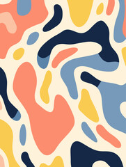 Colorful abstract pattern background. Good for fashion fabrics, children’s clothing, T-shirts, postcards, email header, wallpaper, banner, posters, events, covers, advertising, and more.