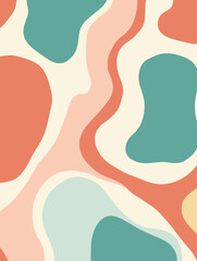 Colorful abstract pattern background. Good for fashion fabrics, children’s clothing, T-shirts, postcards, email header, wallpaper, banner, posters, events, covers, advertising, and more.