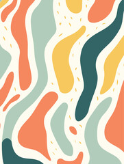 Abstract pattern background. Good for fashion fabrics, children’s clothing, T-shirts, postcards, email header, wallpaper, banner, posters, events, covers, advertising, and more.