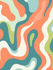 Abstract pattern background. Good for fashion fabrics, children’s clothing, T-shirts, postcards, email header, wallpaper, banner, posters, events, covers, advertising, and more.