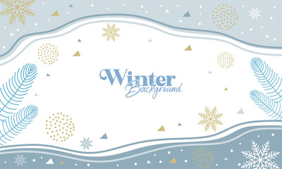 Modern universal artistic templates. Good for invitations,menu, table number card design. Winter wedding templates Abstract creative background Vector