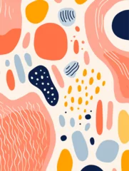 Rollo Abstract pattern background. Good for fashion fabrics, children’s clothing, T-shirts, postcards, email header, wallpaper, banner, posters, events, covers, advertising, and more. © TasaDigital