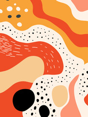 Abstract pattern background. Good for fashion fabrics, children’s clothing, T-shirts, postcards, email header, wallpaper, banner, posters, events, covers, advertising, and more.