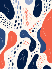 Abstract pattern background. Good for fashion fabrics, children’s clothing, T-shirts, postcards, email header, wallpaper, banner, posters, events, covers, advertising, and more.