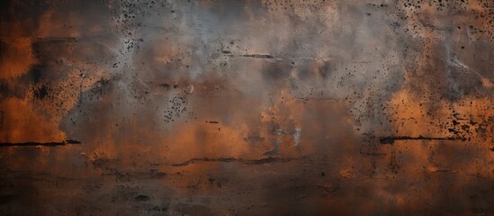 Background of a rusty metal texture that appears dark and worn