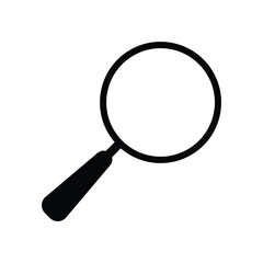 Magnifying Glass Icon vector Design Template