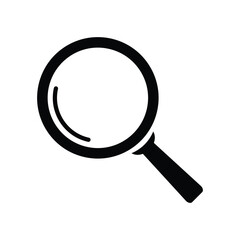 Magnifying Glass Icon vector Design Template