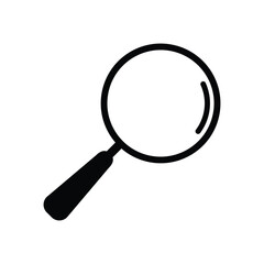 Magnifying Glass Icon vector Design Template