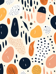 Abstract pattern background. Good for fashion fabrics, children’s clothing, T-shirts, postcards, email header, wallpaper, banner, posters, events, covers, advertising, and more.