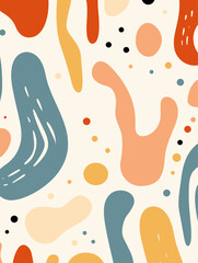 Abstract pattern background. Good for fashion fabrics, children’s clothing, T-shirts, postcards, email header, wallpaper, banner, posters, events, covers, advertising, and more.