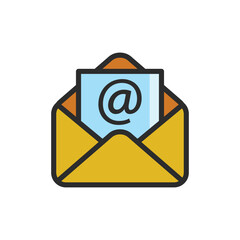 Mail Icon Vector Design Template