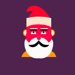 santa claus face