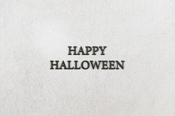 Stylish Happy Halloween text illustration and colorful background design