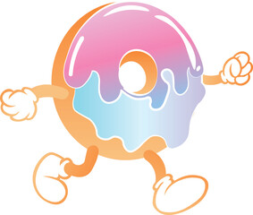 cartoon octopus donut