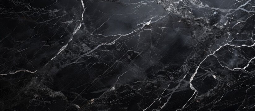 Background made of black marble