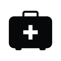 Obraz premium Medical Kit Icon Vector Design Template