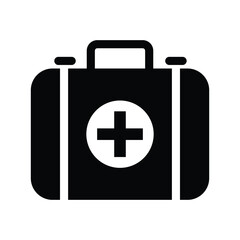 Medical Kit Icon Vector Design Template
