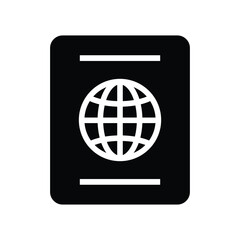 Passport Icon Vector Design Template