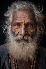 portrait of 100 years old person