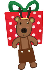 christmas time, illustration for your happy time decorate.