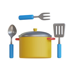 Kitchen Set for Kids with an Attractive Design. 3D Model of Educational Kitchen Set.
3d illustration, 3d element, 3d rendering. 3d visualization isolated on a transparent background