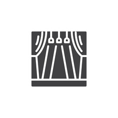 Concert stage vector icon