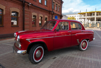 Retro car Moskvich 407
