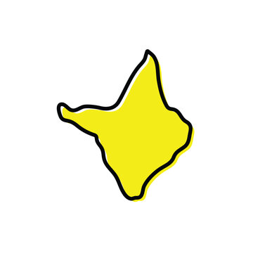 State of Amapa map vector illustration. Brazil state map.