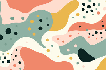 Abstract pattern background. Good for fashion fabrics, children’s clothing, T-shirts, postcards, email header, wallpaper, banner, posters, events, covers, advertising, and more.