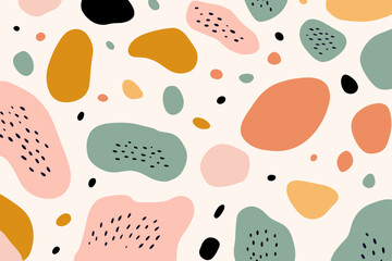 Abstract pattern background. Good for fashion fabrics, children’s clothing, T-shirts, postcards, email header, wallpaper, banner, posters, events, covers, advertising, and more.