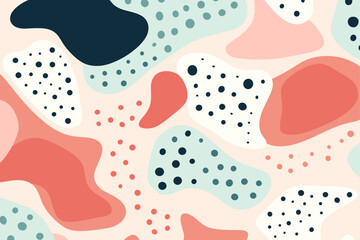 Abstract pattern background. Good for fashion fabrics, children’s clothing, T-shirts, postcards, email header, wallpaper, banner, posters, events, covers, advertising, and more.