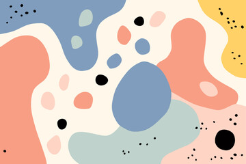 Beautiful abstract background. Good for fashion fabrics, children’s clothing, T-shirts, postcards, email header, wallpaper, banner, posters, events, covers, advertising, and more.