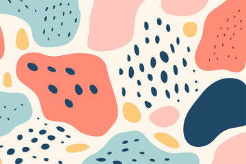 Beautiful abstract background. Good for fashion fabrics, children’s clothing, T-shirts, postcards, email header, wallpaper, banner, posters, events, covers, advertising, and more.