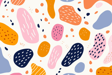 Beautiful abstract pattern background. Good for fashion fabrics, children’s clothing, T-shirts, postcards, email header, wallpaper, banner, posters, events, covers, advertising, and more.