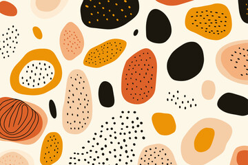 Beautiful abstract seamless pattern background. Good for fashion fabrics, children’s clothing, T-shirts, postcards, email header, wallpaper, banner, posters, events, covers, advertising, and more.