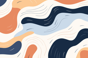 Beautiful abstract seamless pattern background. Good for fashion fabrics, children&rsquo;s clothing, T-shirts, postcards, email header, wallpaper, banner, posters, events, covers, advertising, and more.