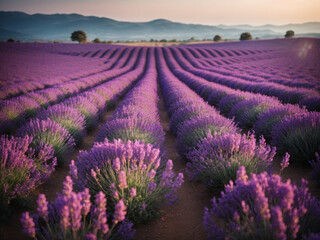 Obraz premium Lavender quote: As Rosemary is to the spirit,Lavender is to the soul