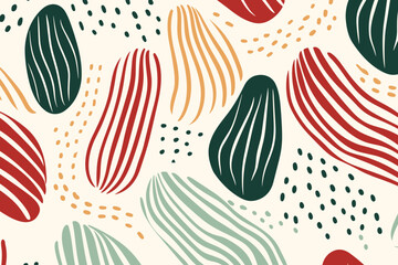 Beautiful abstract seamless pattern background. Good for fashion fabrics, children&rsquo;s clothing, T-shirts, postcards, email header, wallpaper, banner, posters, events, covers, advertising, and more.