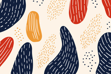 Beautiful abstract seamless pattern background. Good for fashion fabrics, children&rsquo;s clothing, T-shirts, postcards, email header, wallpaper, banner, posters, events, covers, advertising, and more.