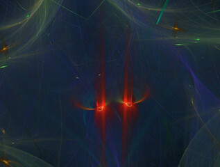 Imaginatory fractal abstract background Image