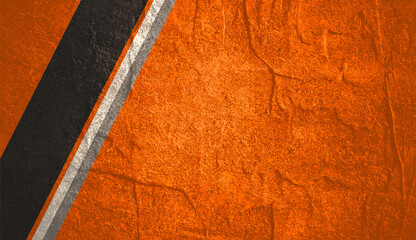 Houston Dynamo FC american soccer team uniform colors. Concrete wall grunge texture