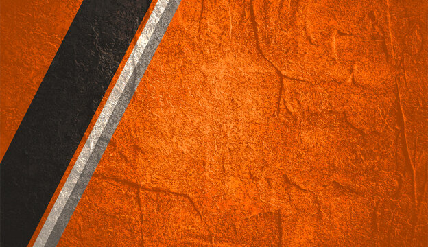 Houston Dynamo FC american soccer team uniform colors. Concrete wall grunge texture